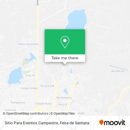 Mapa Sitio Para Eventos Campestre