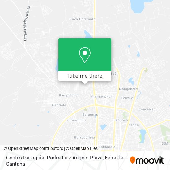 Centro Paroquial Padre Luiz Angelo Plaza map