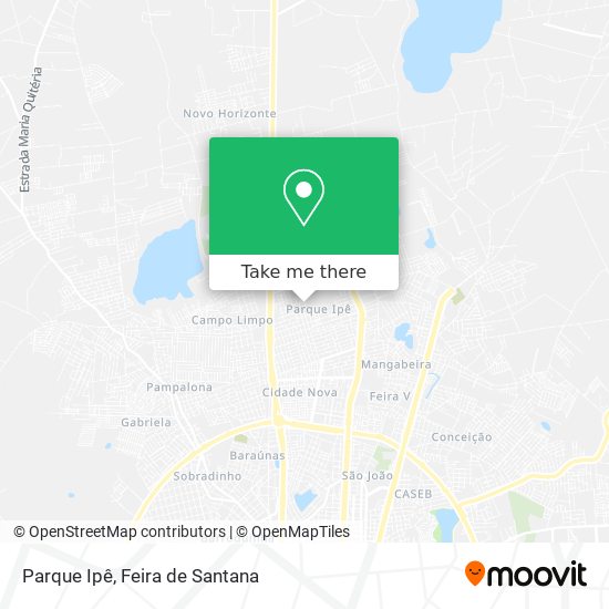 Parque Ipê map