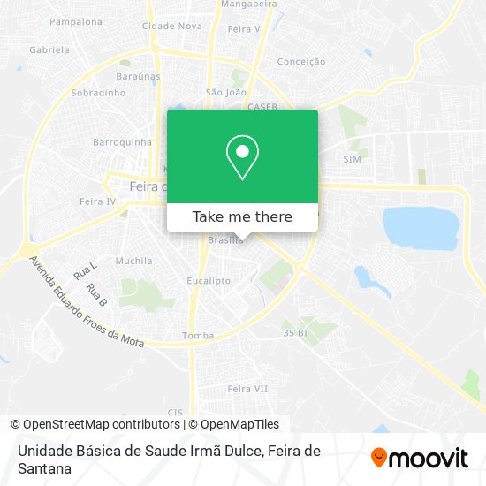 Unidade Básica de Saude Irmã Dulce map