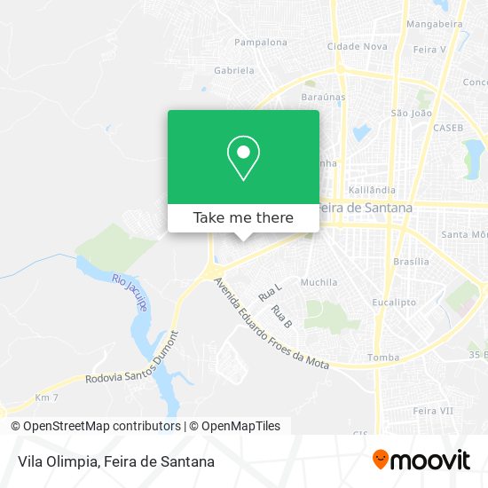 Vila Olimpia map