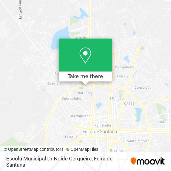 Escola Municipal Dr Noide Cerqueira map