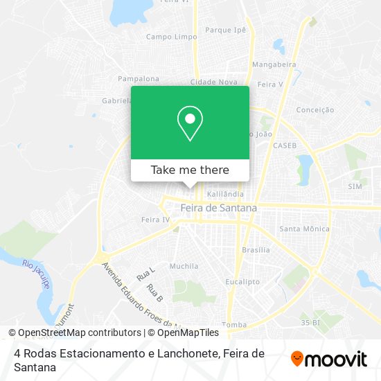 4 Rodas Estacionamento e Lanchonete map