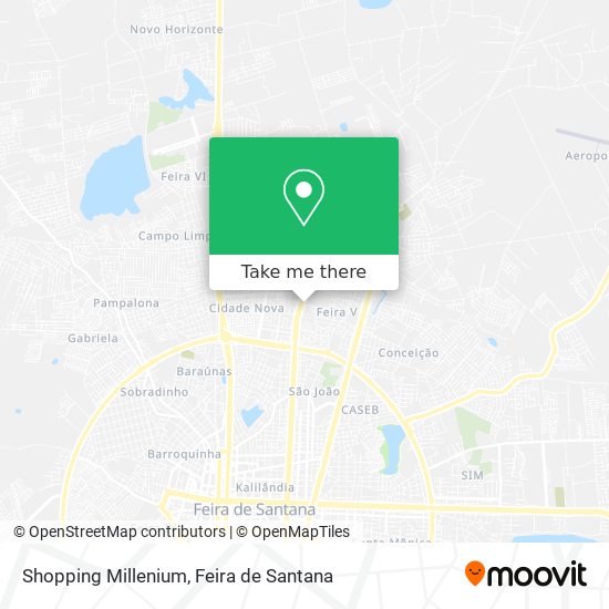 Shopping Millenium map