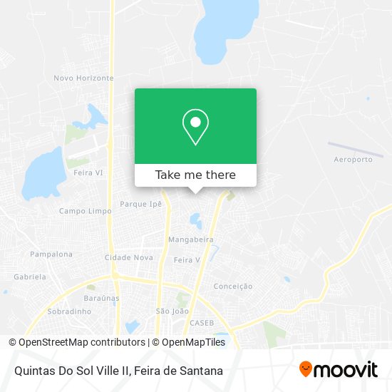 Quintas Do Sol Ville II map