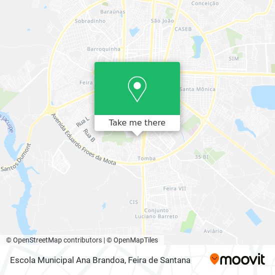Escola Municipal Ana Brandoa map
