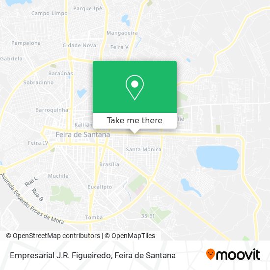 Empresarial J.R. Figueiredo map