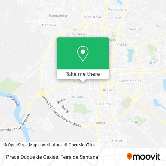 Praca Duque de Caxias map
