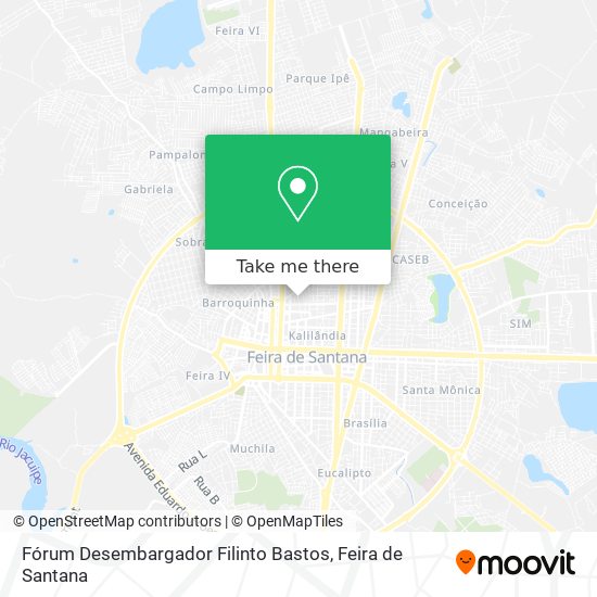 Fórum Desembargador Filinto Bastos map