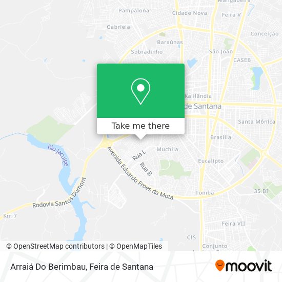Arraiá Do Berimbau map