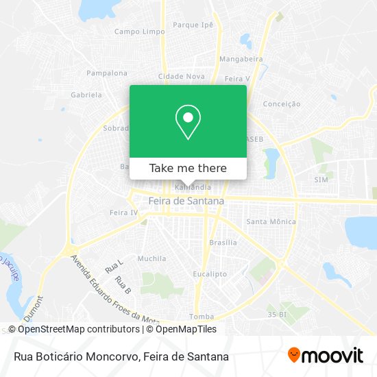 Rua Boticário Moncorvo map
