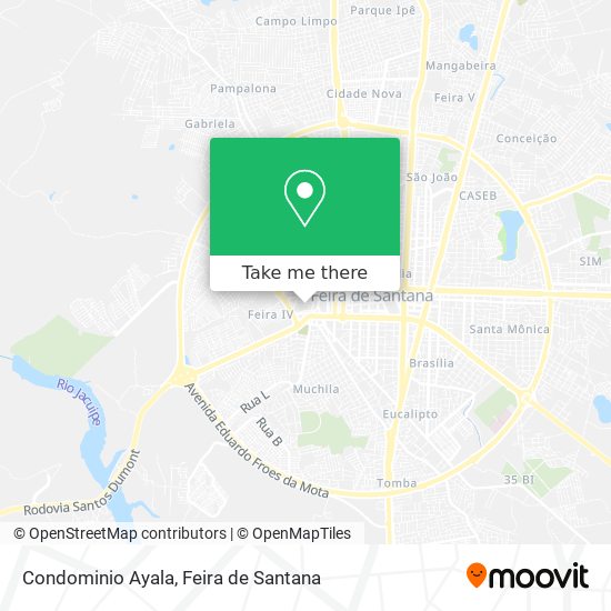 Condominio Ayala map