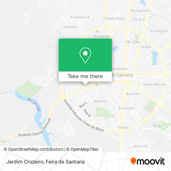 Jardim Cruzeiro map