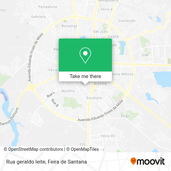 Rua geraldo leite map