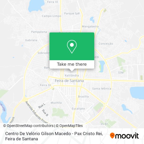 Centro De Velório Gilson Macedo - Pax Cristo Rei map