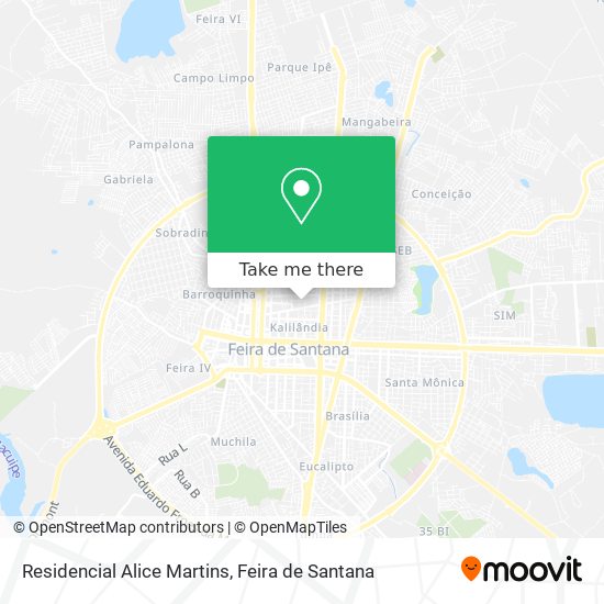 Residencial Alice Martins map