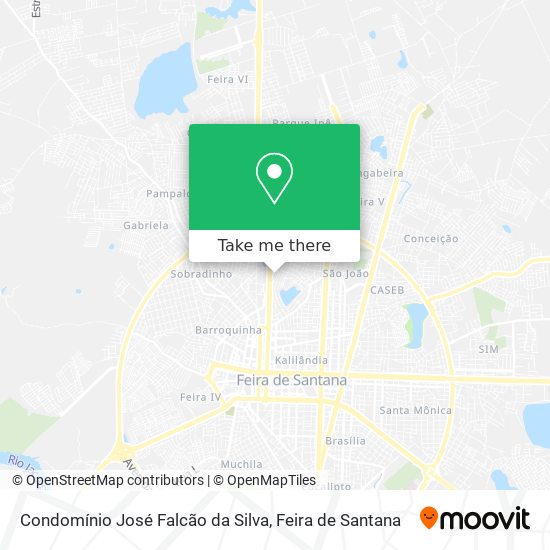 Condomínio José Falcão da Silva map