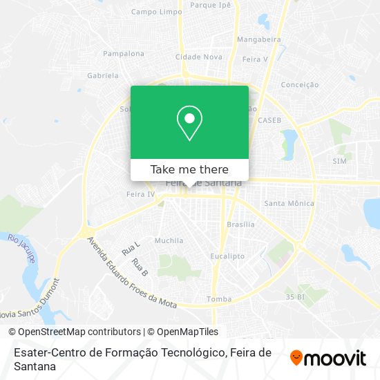 Esater-Centro de Formação Tecnológico map