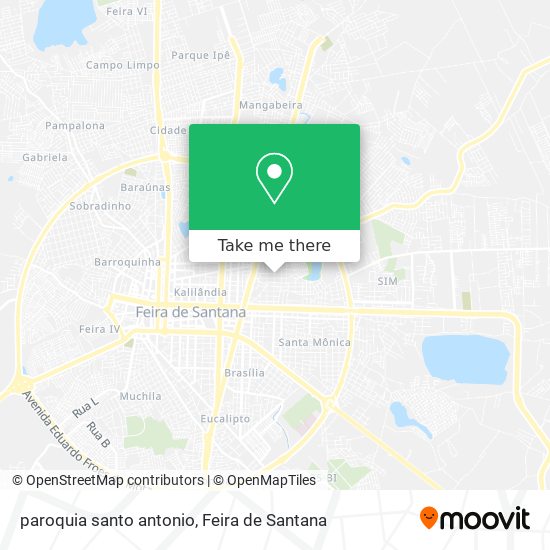 paroquia santo antonio map