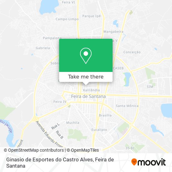 Ginasio de Esportes do Castro Alves map