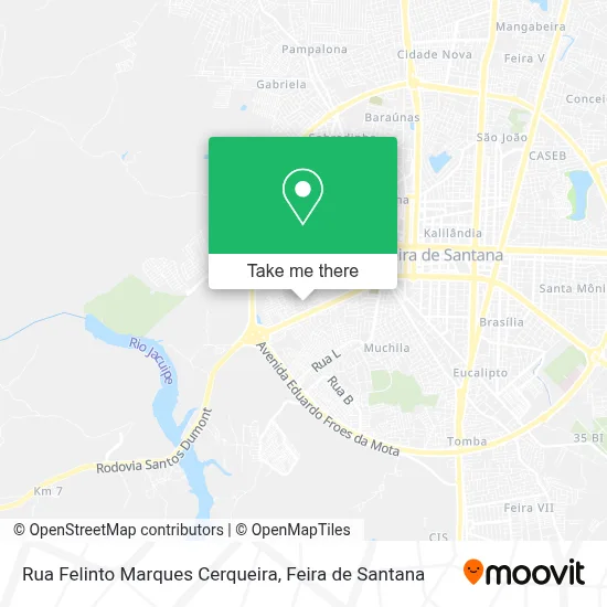 Rua Felinto Marques Cerqueira map