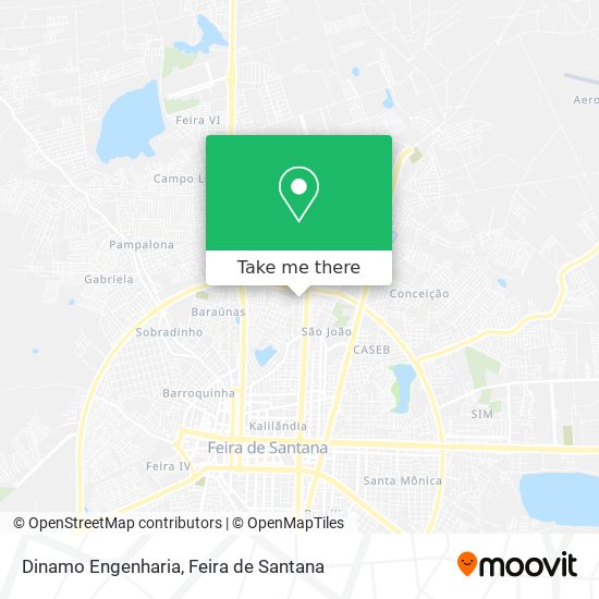 Dinamo Engenharia map