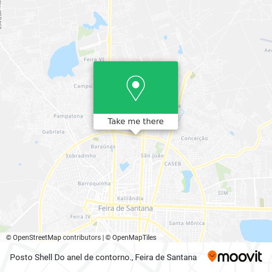 Posto Shell Do anel de contorno. map