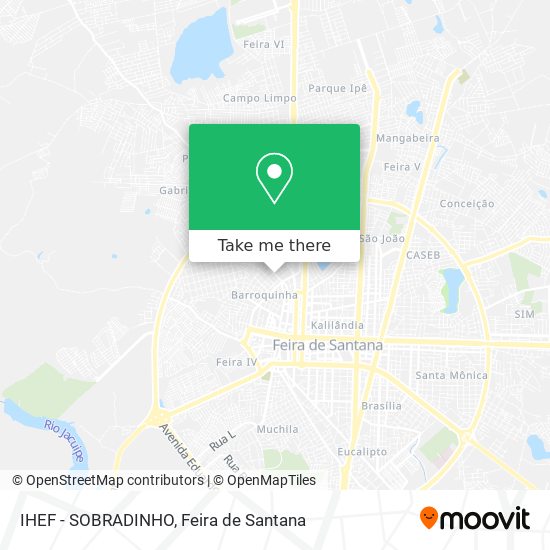 IHEF - SOBRADINHO map