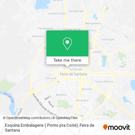 Esquina Embalagens ( Ponto pra Coité) map