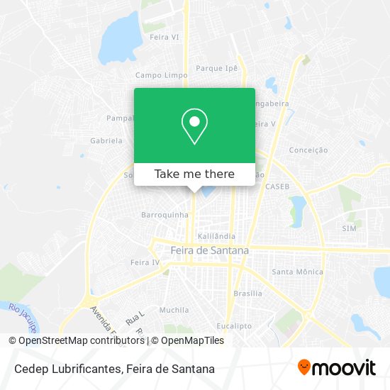 Cedep Lubrificantes map