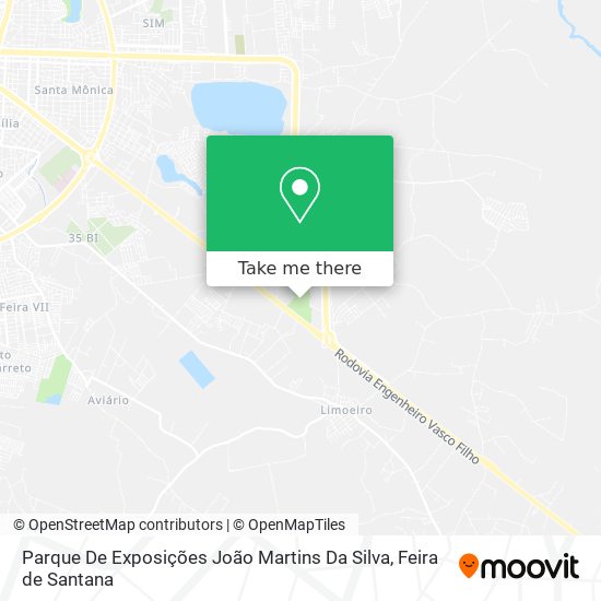 Parque De Exposições João Martins Da Silva map