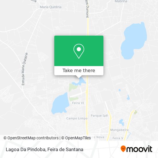 Mapa Lagoa Da Pindoba