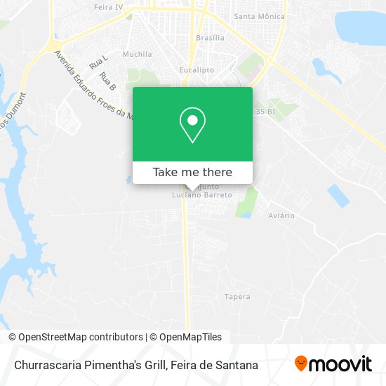 Churrascaria Pimentha's Grill map