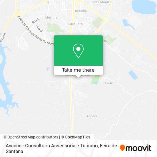 Avance - Consultoria Assessoria e Turismo map