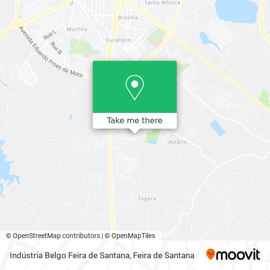 Indústria Belgo Feira de Santana map