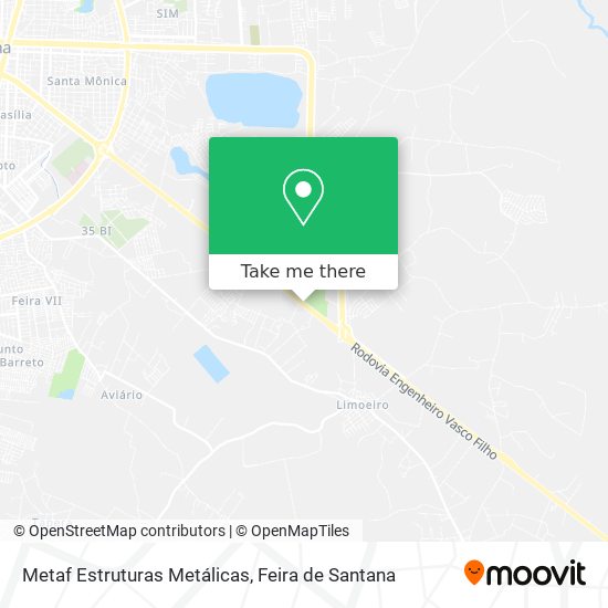 Metaf Estruturas Metálicas map