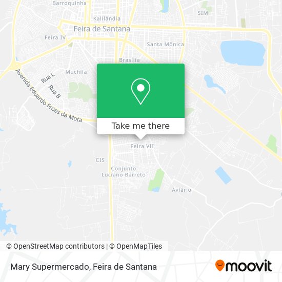 Mary Supermercado map