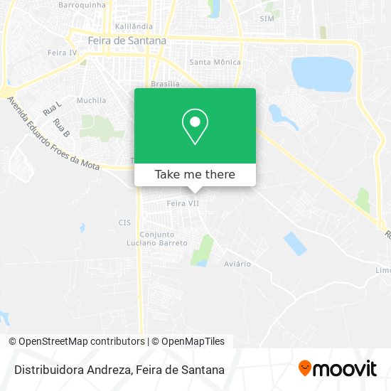 Distribuidora Andreza map