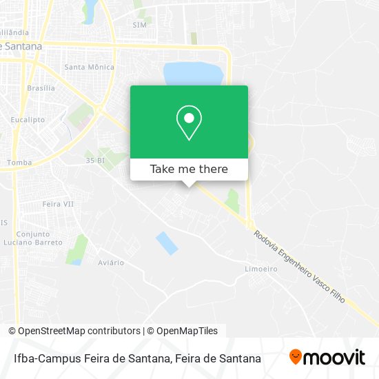 Ifba-Campus Feira de Santana map