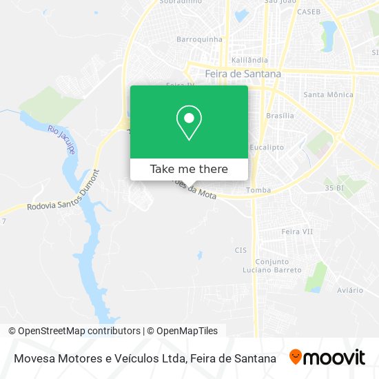 Movesa Motores e Veículos Ltda map
