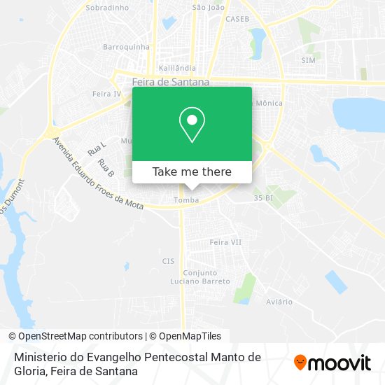 Ministerio do Evangelho Pentecostal Manto de Gloria map
