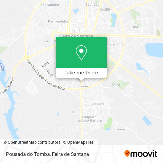 Pousada do Tomba map