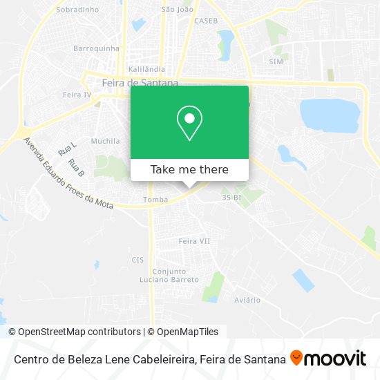 Centro de Beleza Lene Cabeleireira map