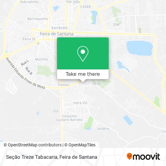 Seção Treze Tabacaria map