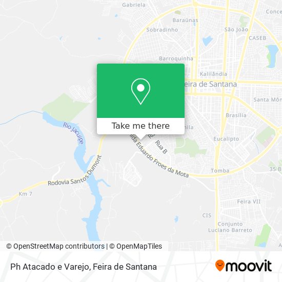 Ph Atacado e Varejo map