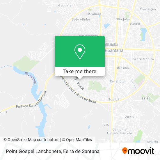 Point Gospel Lanchonete map