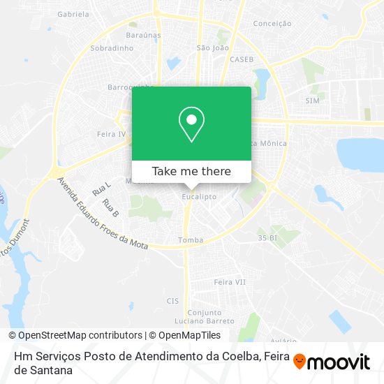 Hm Serviços Posto de Atendimento da Coelba map