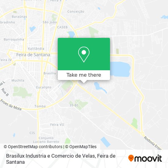 Brasilux Industria e Comercio de Velas map