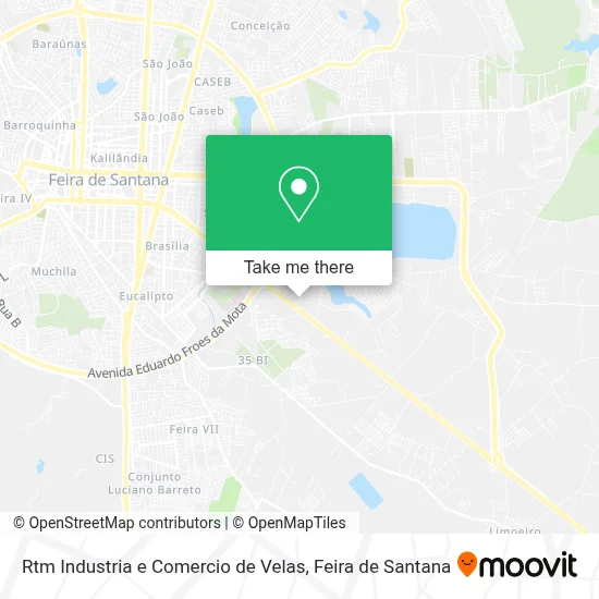 Rtm Industria e Comercio de Velas map