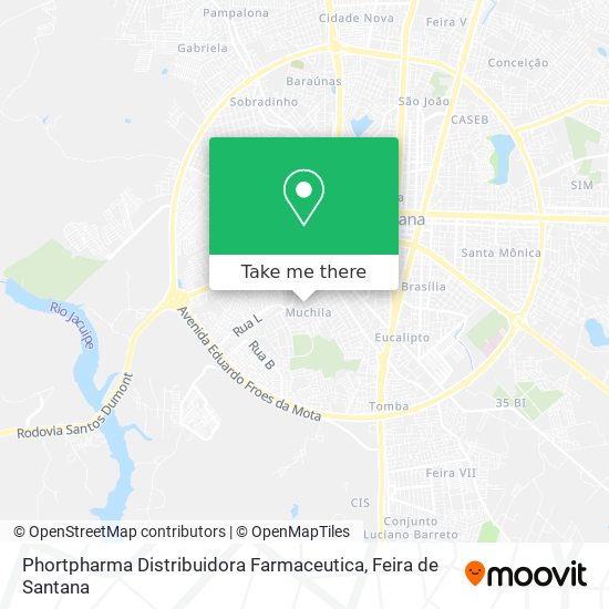Phortpharma Distribuidora Farmaceutica map